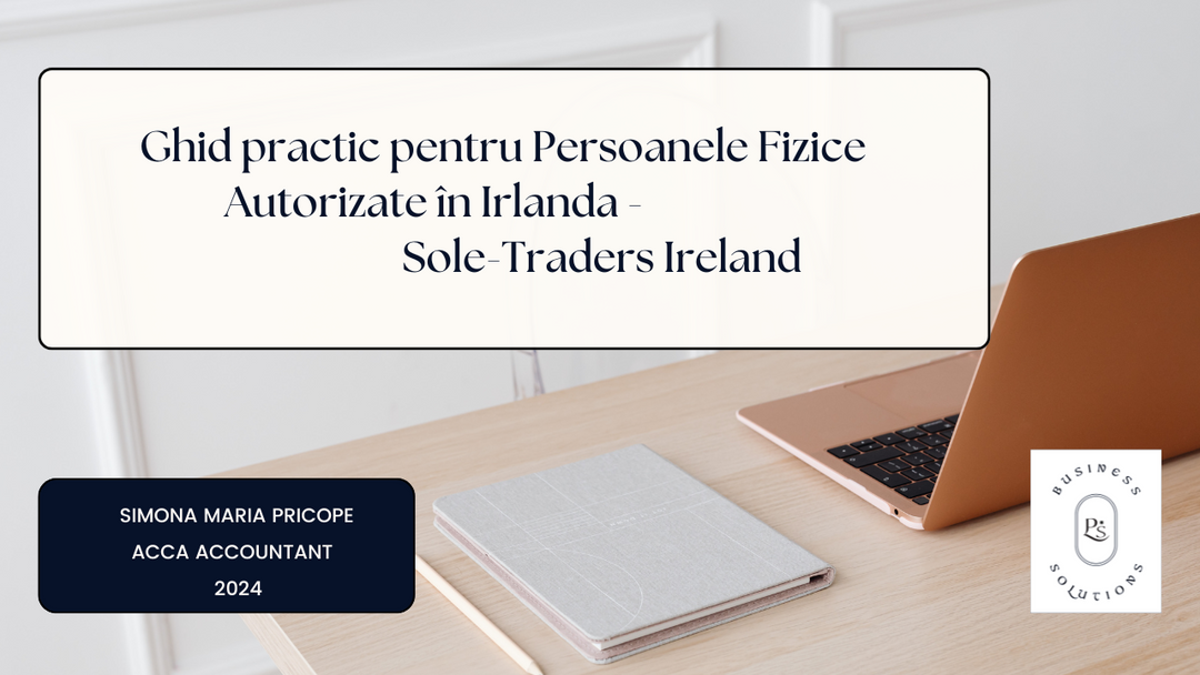 Ghid practic pentru Persoanele Fizice Autorizate în Irlanda / Sole-Traders Ireland